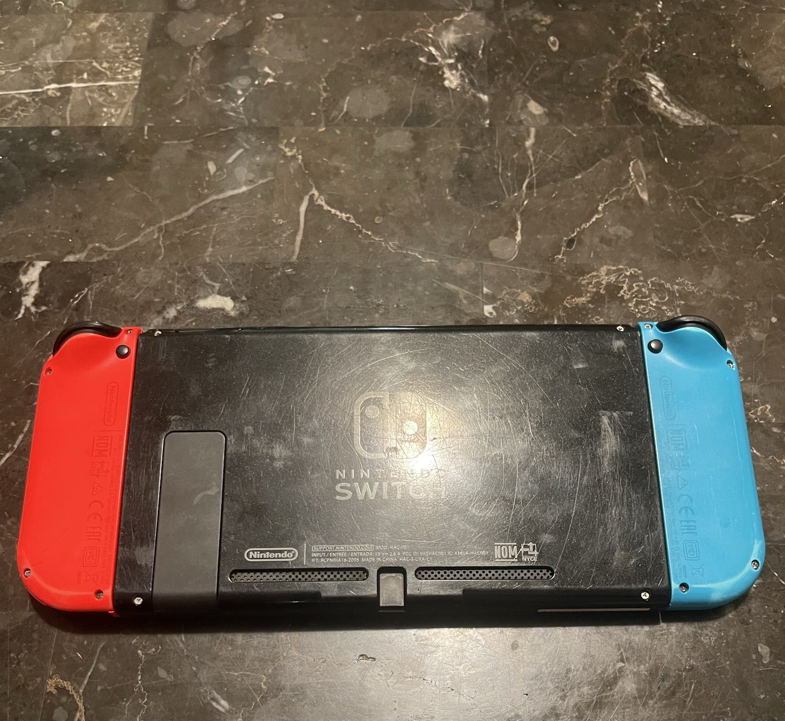 Nintendo Switch Handheld Console System XKW Red/Blue, Patched, HAC-001