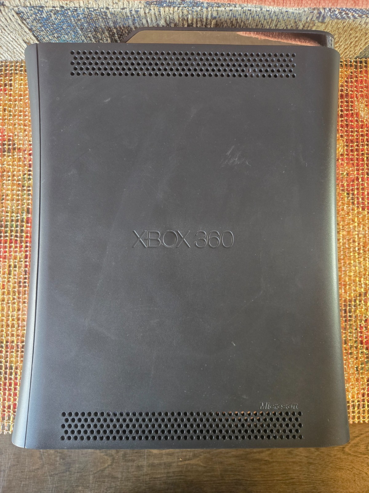 Microsoft Xbox 360 Fat Gaming Console + OEM Controller + Cables + 120GB HD