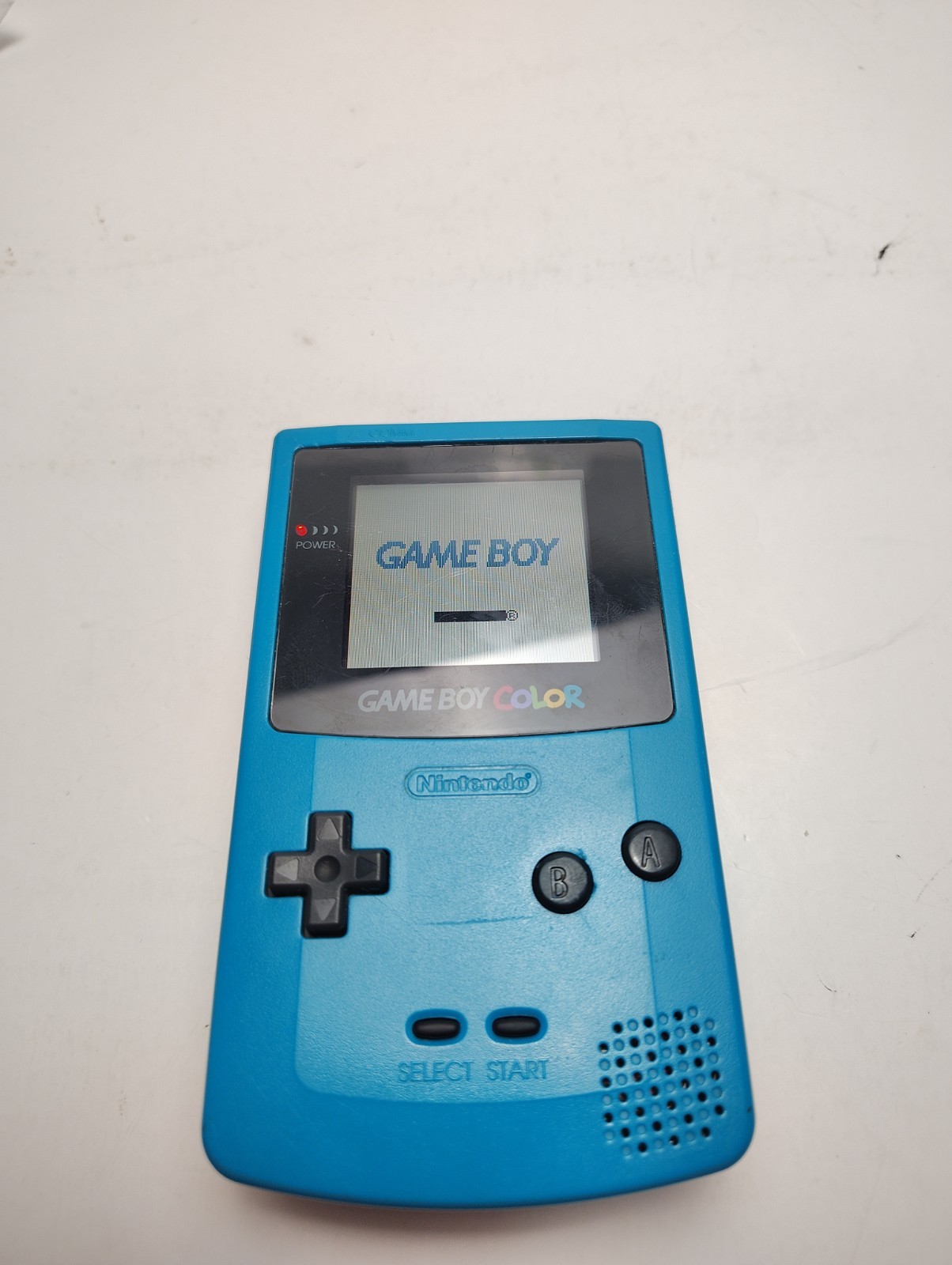Nintendo Game Boy Color Handheld System Teal Blue CGB-001 Fully Tested See Pics