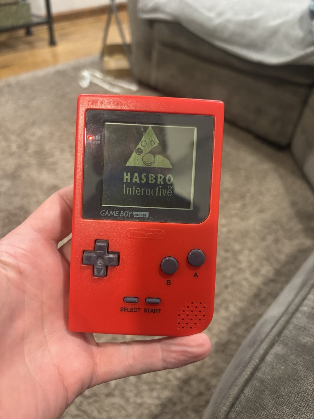 Nintendo MGB001 Game Boy Pocket – Red Tested