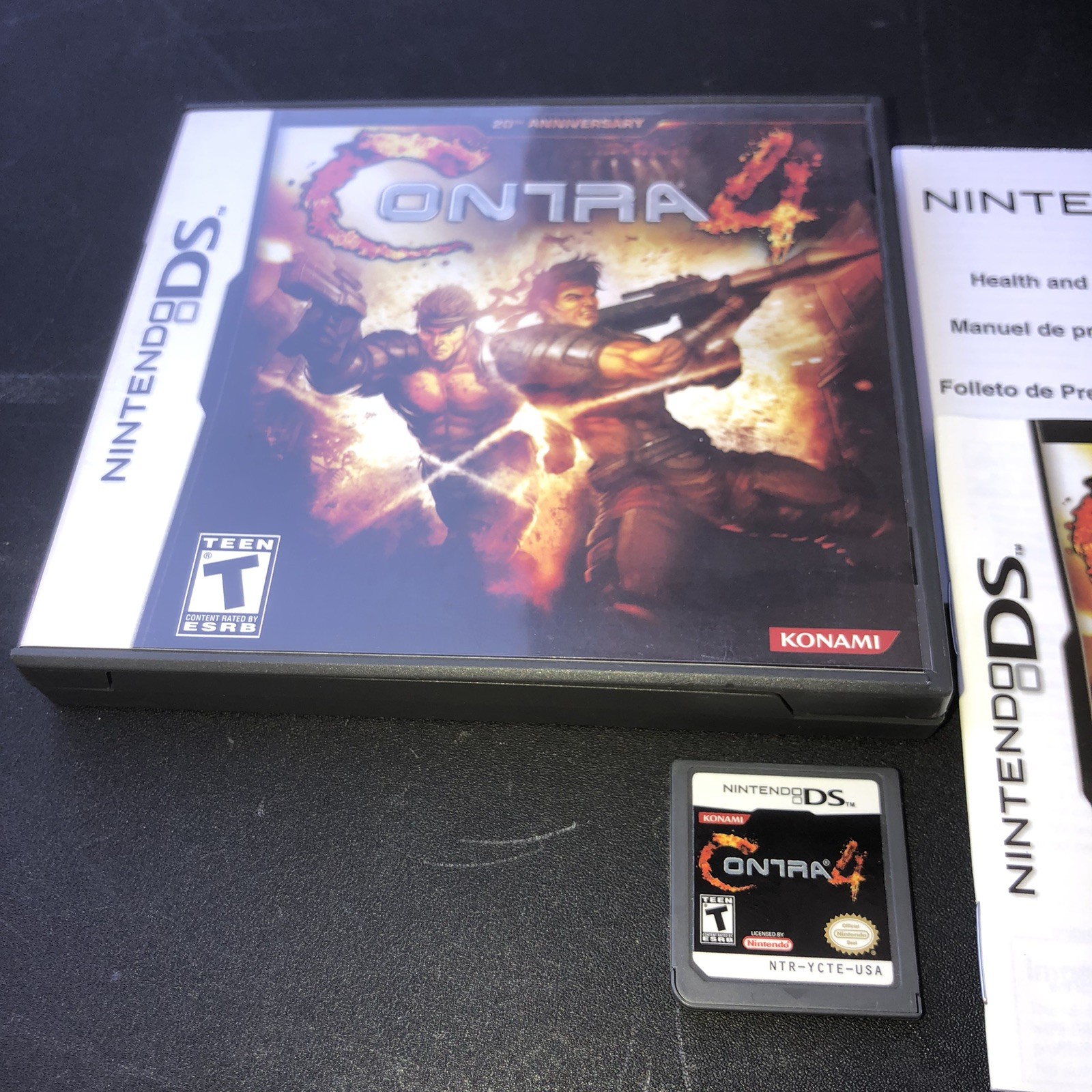 Contra 4 (Nintendo DS, 2007) Complete | CIB ~Tested and Working~