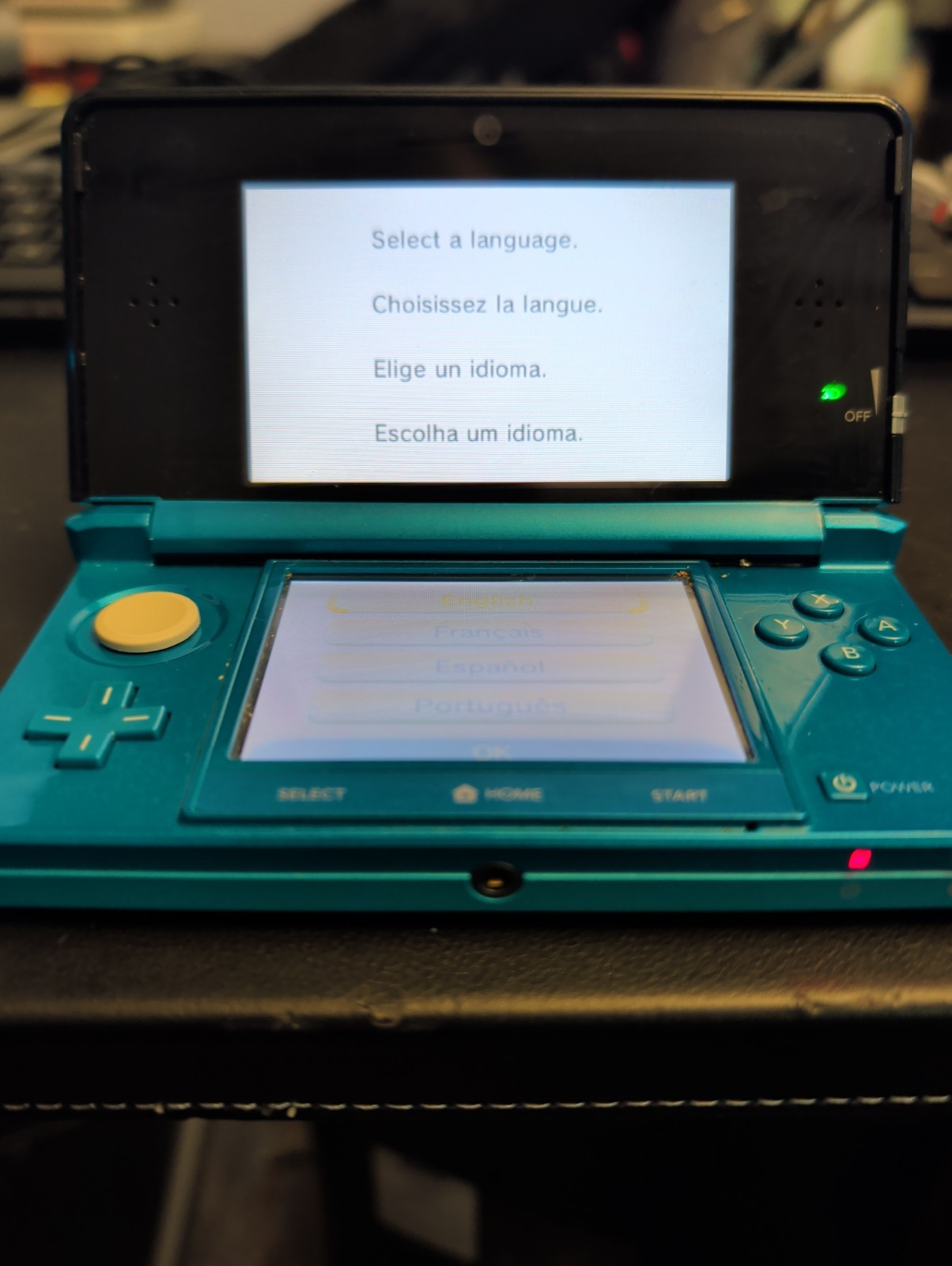 Nintendo 3DS Handheld System – Aqua Blue