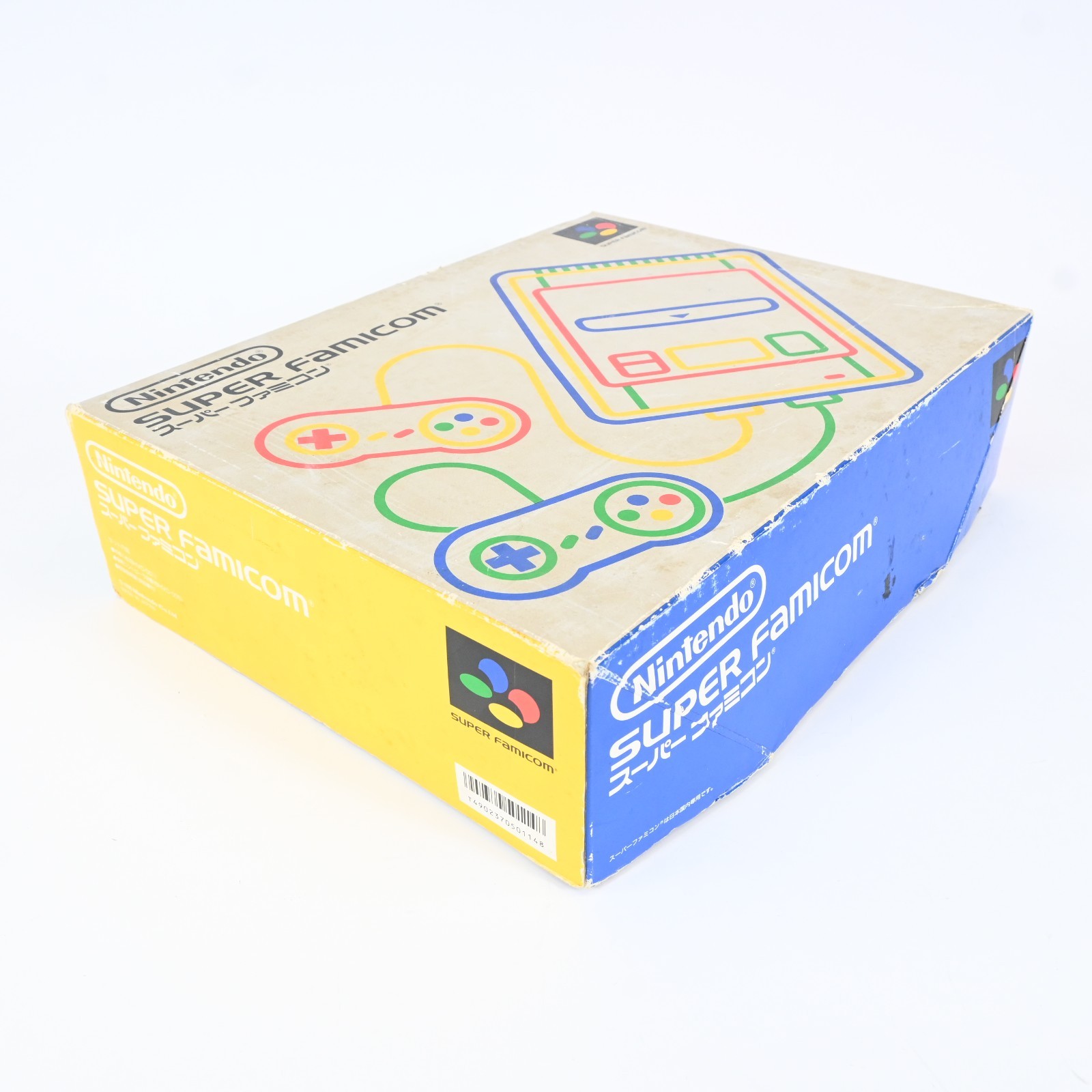 Nintendo Super Famicom HVC-002 Console Boxed Controller Tested Working Japan