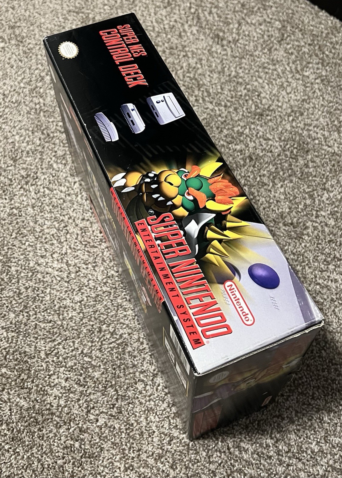 Super Nintendo Jr System Console CIB Bonus Controller Offer Variant Target SNES