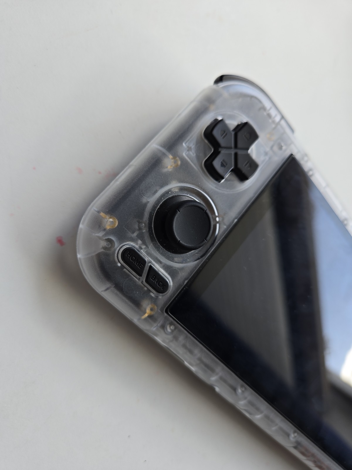 Retroid Pocket 4 Pro Handheld System Clear Style, USB-C With Case