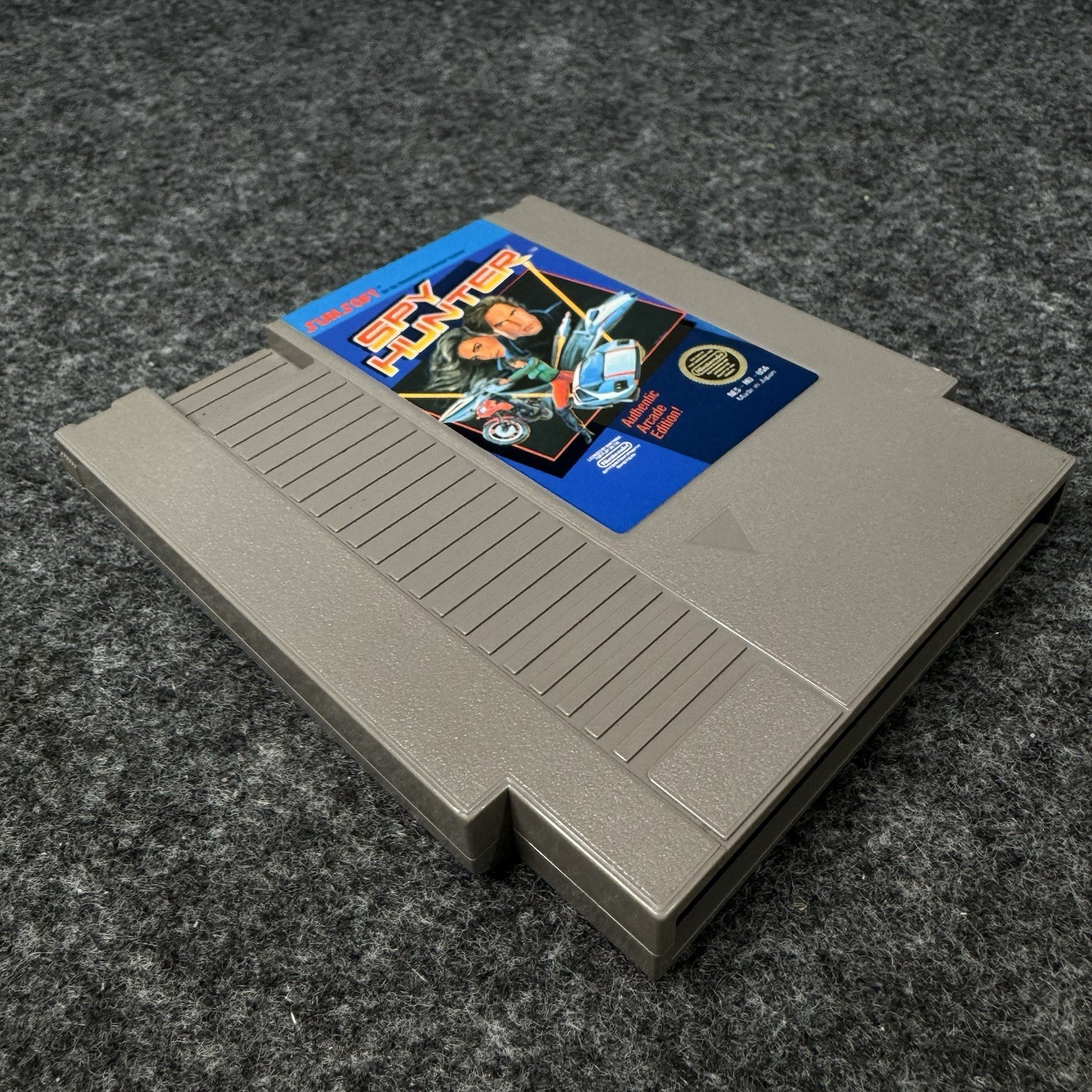 SPY HUNTER NES Nintendo Sunsoft Video Game Cartridge Authentic Tested Retro