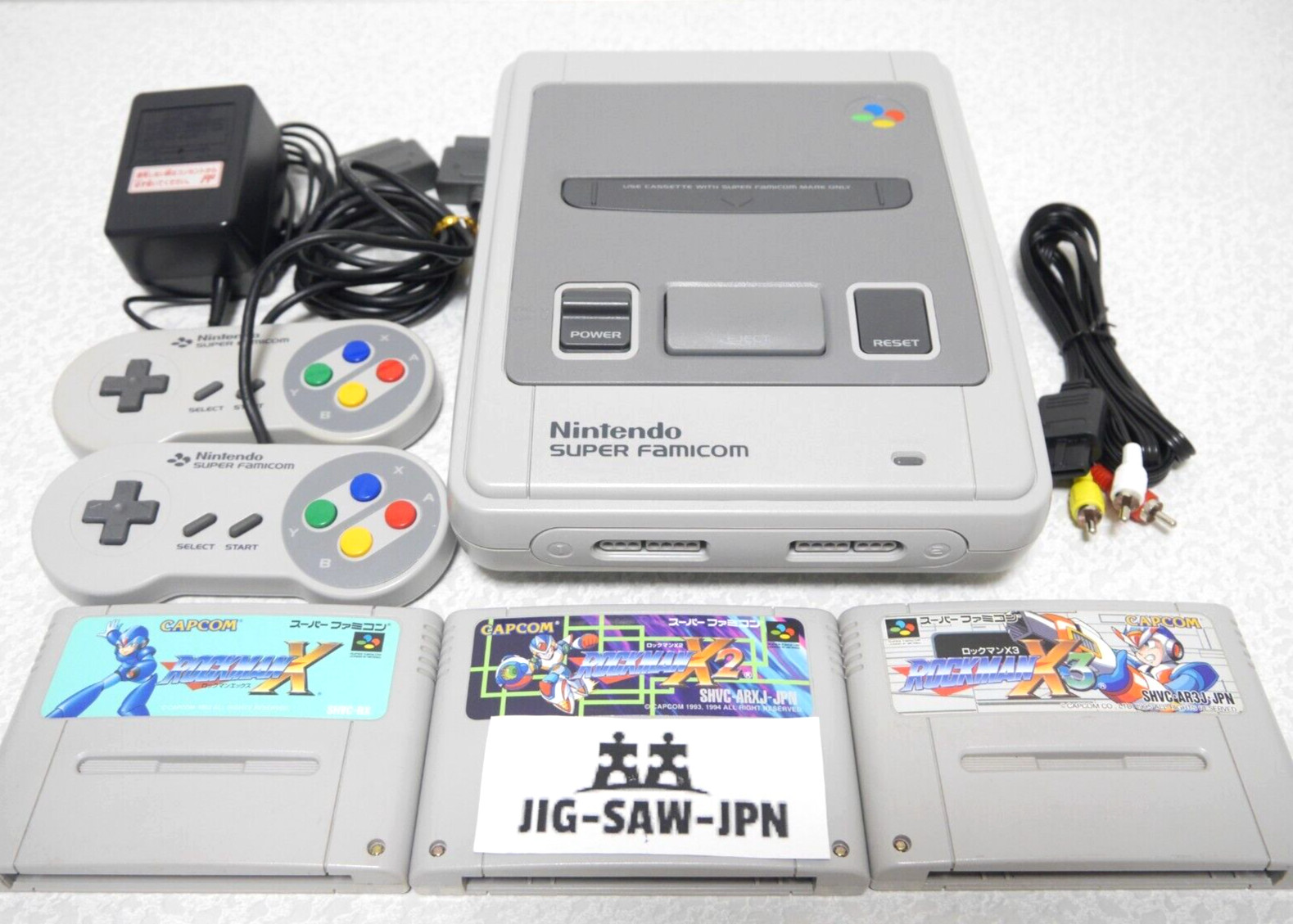 Nintendo Super Famicom SFC SNEC Starter Set (ROCKMAN X ver.) Free shipping