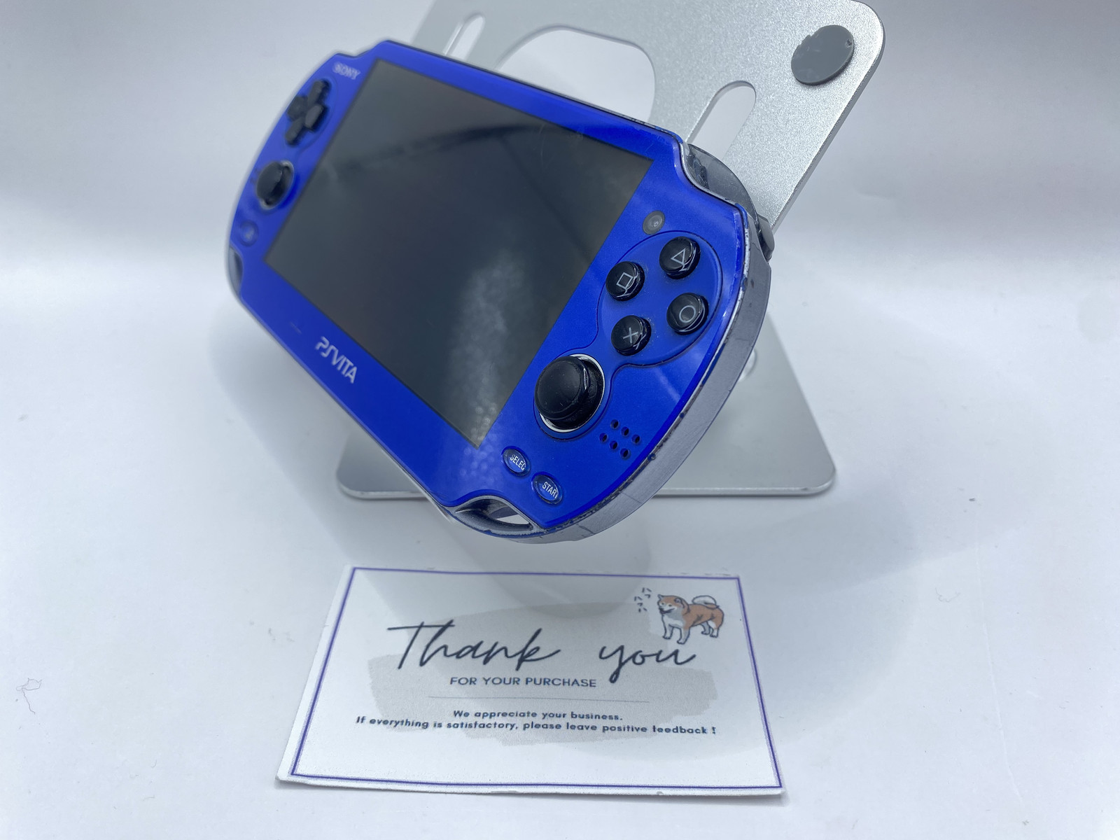 Scratches PS Vita Sapphire Blue PCH 1000 ZA04 Console only