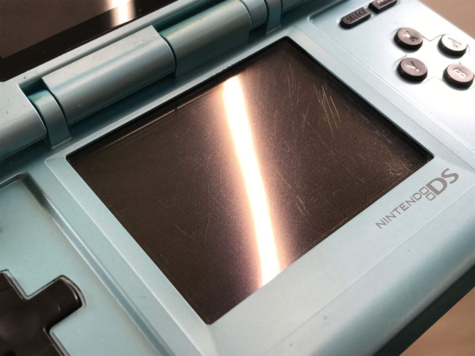 Nintendo DS Turquoise Blue Console Nintendo Japan – With Defects LG9122