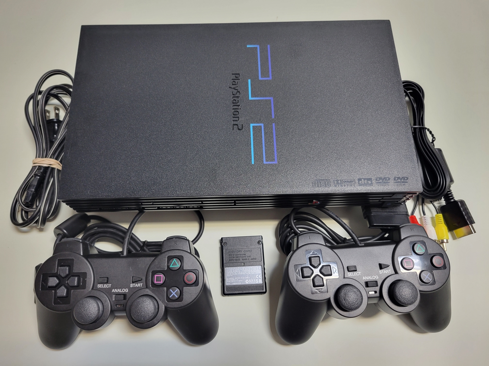 GUARANTEED Sony Playstation 2 PS2 Console Bundle 2 BRAND NEW Controllers E