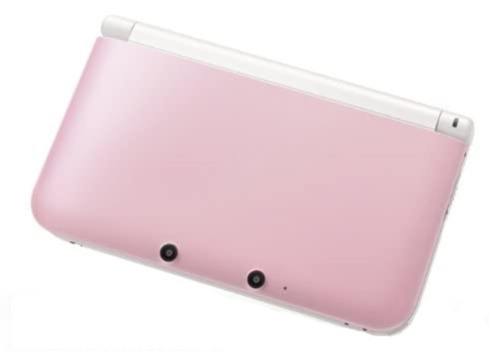 USED Japanese Nintendo 3DS XL LL PINK WHITE SPR-001 only console