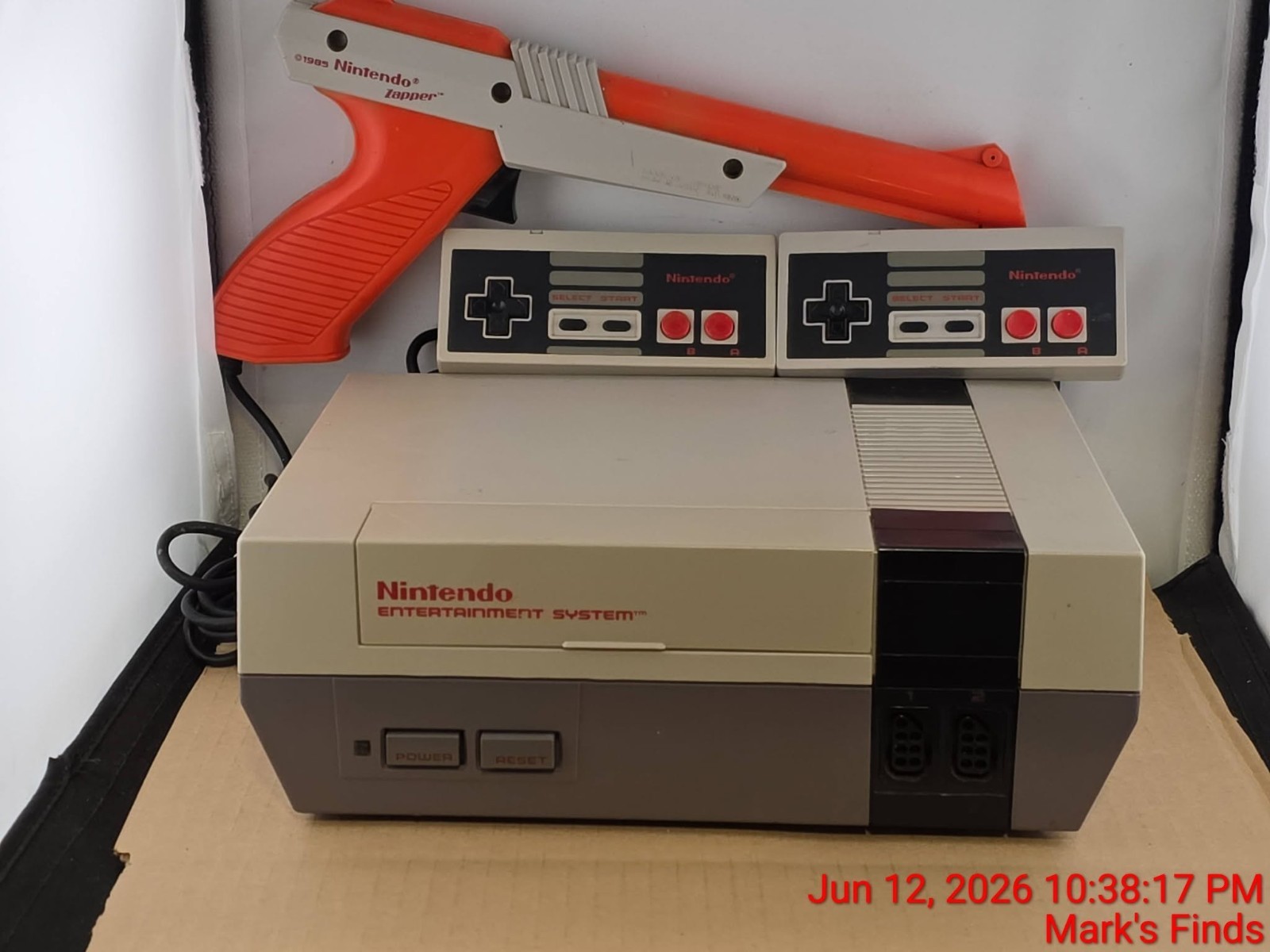 Nintendo Entertainment System NES-001 UNTESTED Parts or Repair