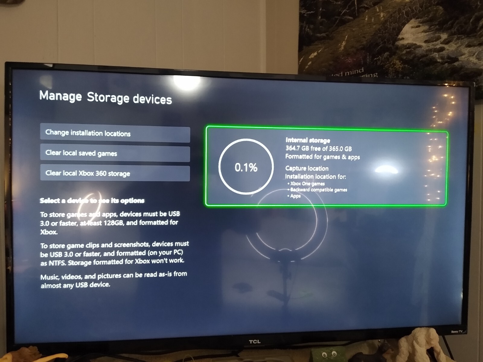 Microsoft Xbox One Console W/Powerbrick Power Cord HDMI Cord Clean Tested Works