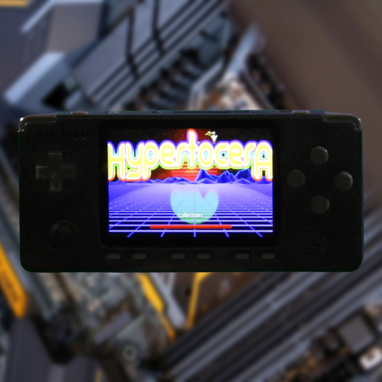 ODROID-Go Advance Black Edition – 128GB SD – Hypertocera Retro Gaming Console