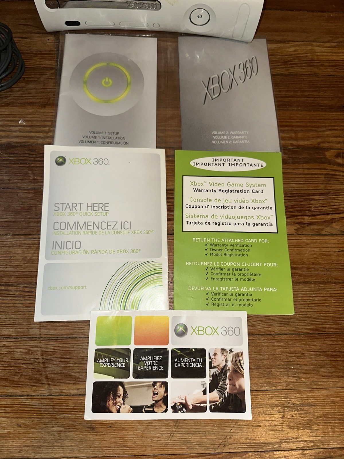 Microsoft Xbox 360 Console 20GB HDMI CIB W/ Sealed Game, 60GB HD Tested Works