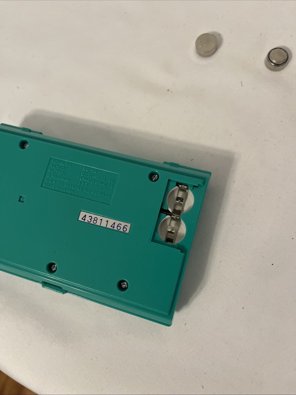 Nintendo Game & Watch Bomb Sweeper BD-62 1987 Multi Screen WORKING
