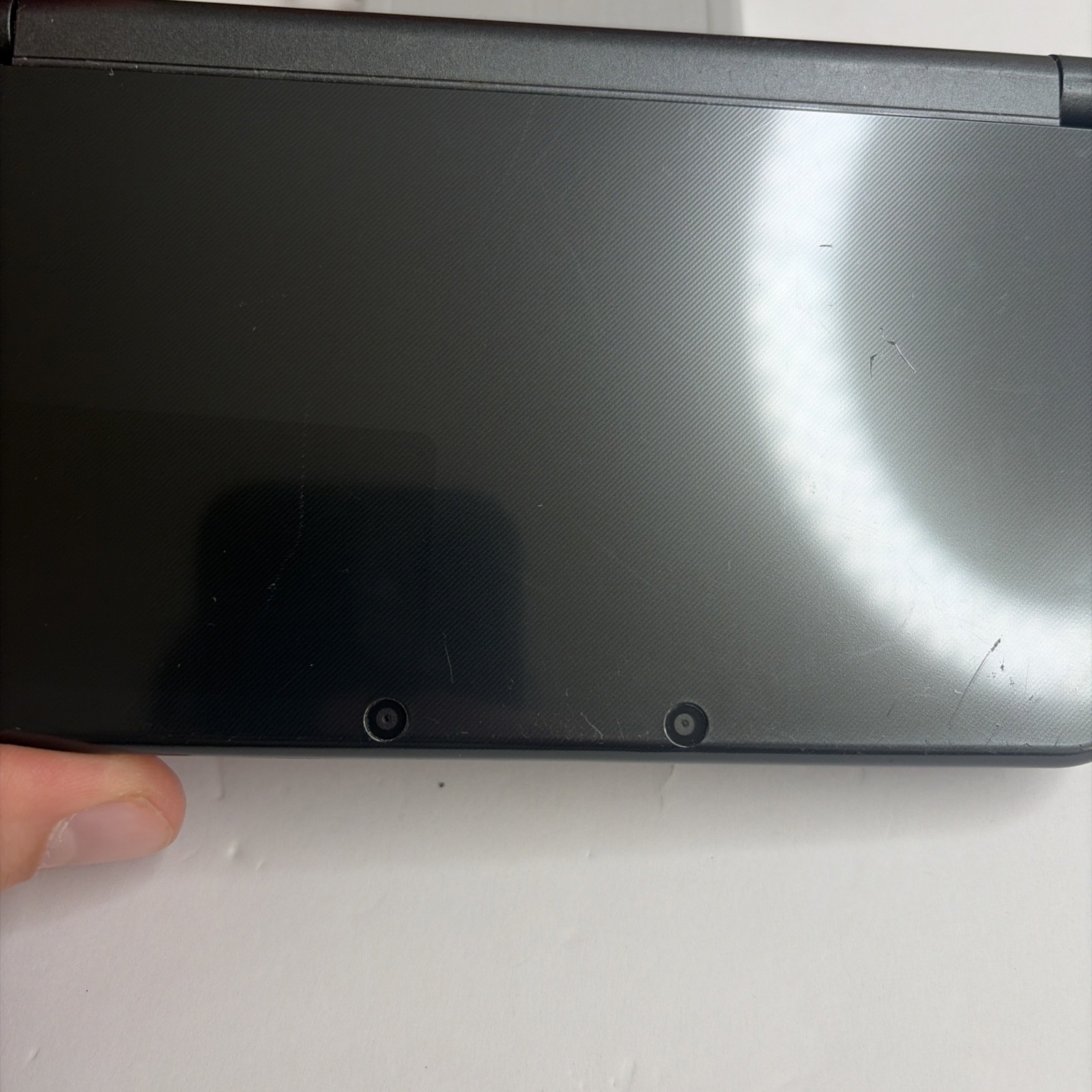 New Nintendo 3DS XL Gray Black Console, Top IPS Charger Stylus US Version