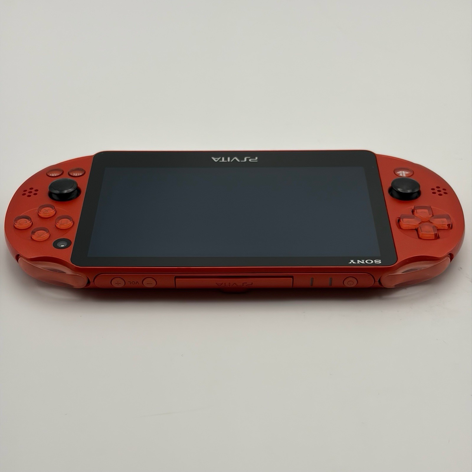 SONY PS Vita PCH-2000 Console Orange Very Good Fast Shipping No joystick drift.