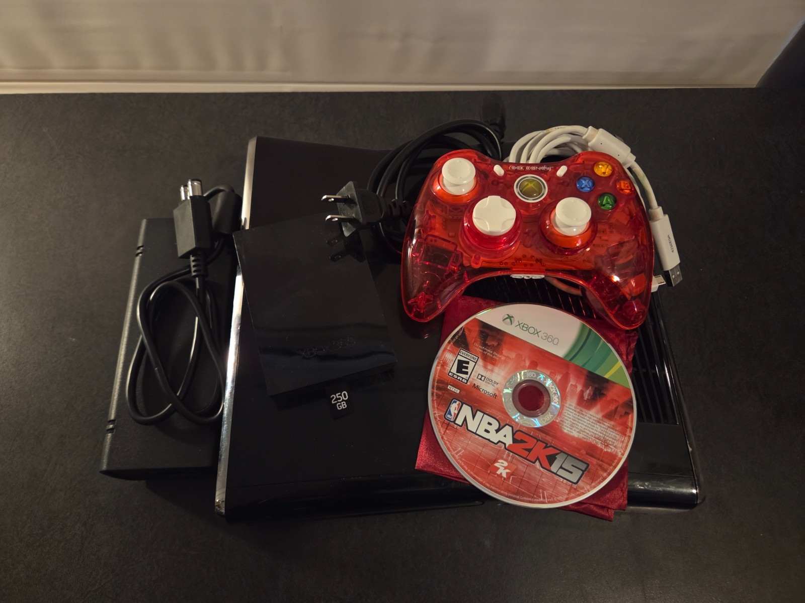 Xbox 360 S – Red Ring Of Death + NBA 2K15