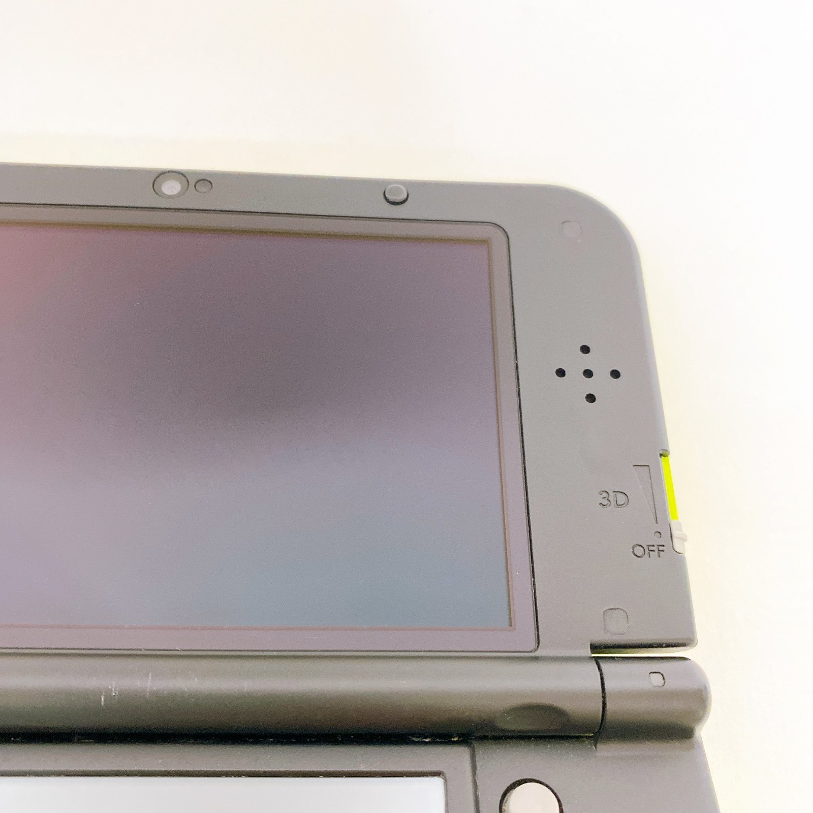 【Top IPS】New Nintendo 3DS XL LL Lime Black Console Japan Tested Working Rank S