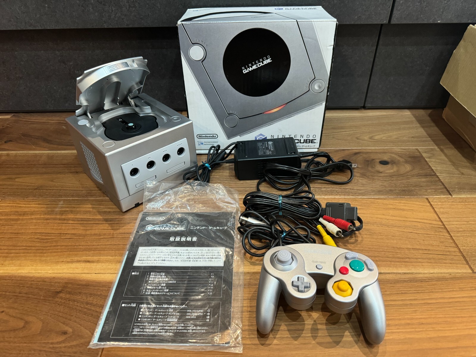 Nintendo GameCube GC Game Console – Full Color Accessories Read US/Canada Discs
