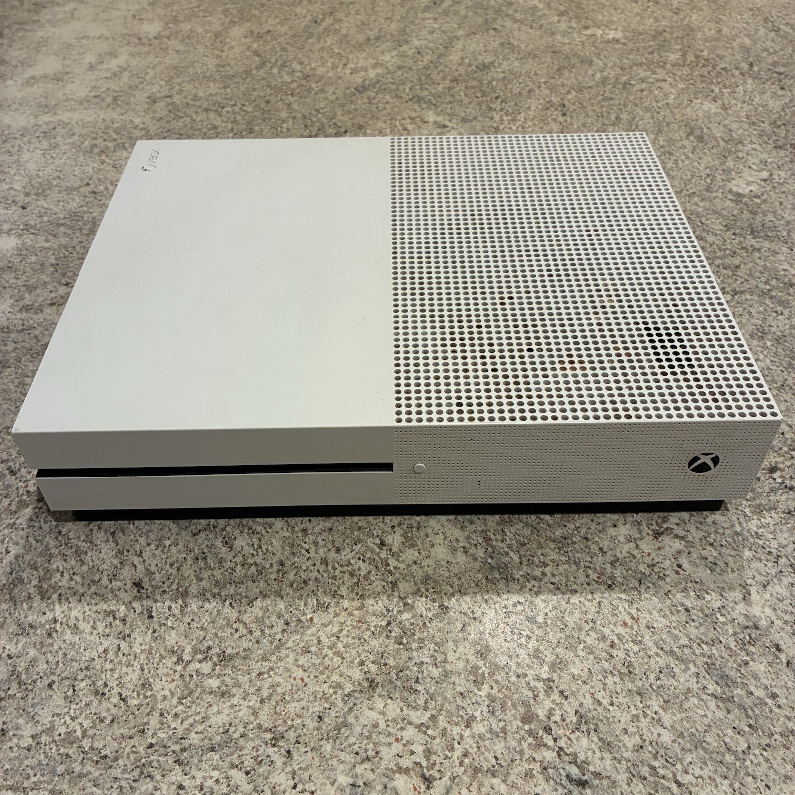 Microsoft Xbox One S 500gb 4K UHD White Console MPN 1681 Tested Working
