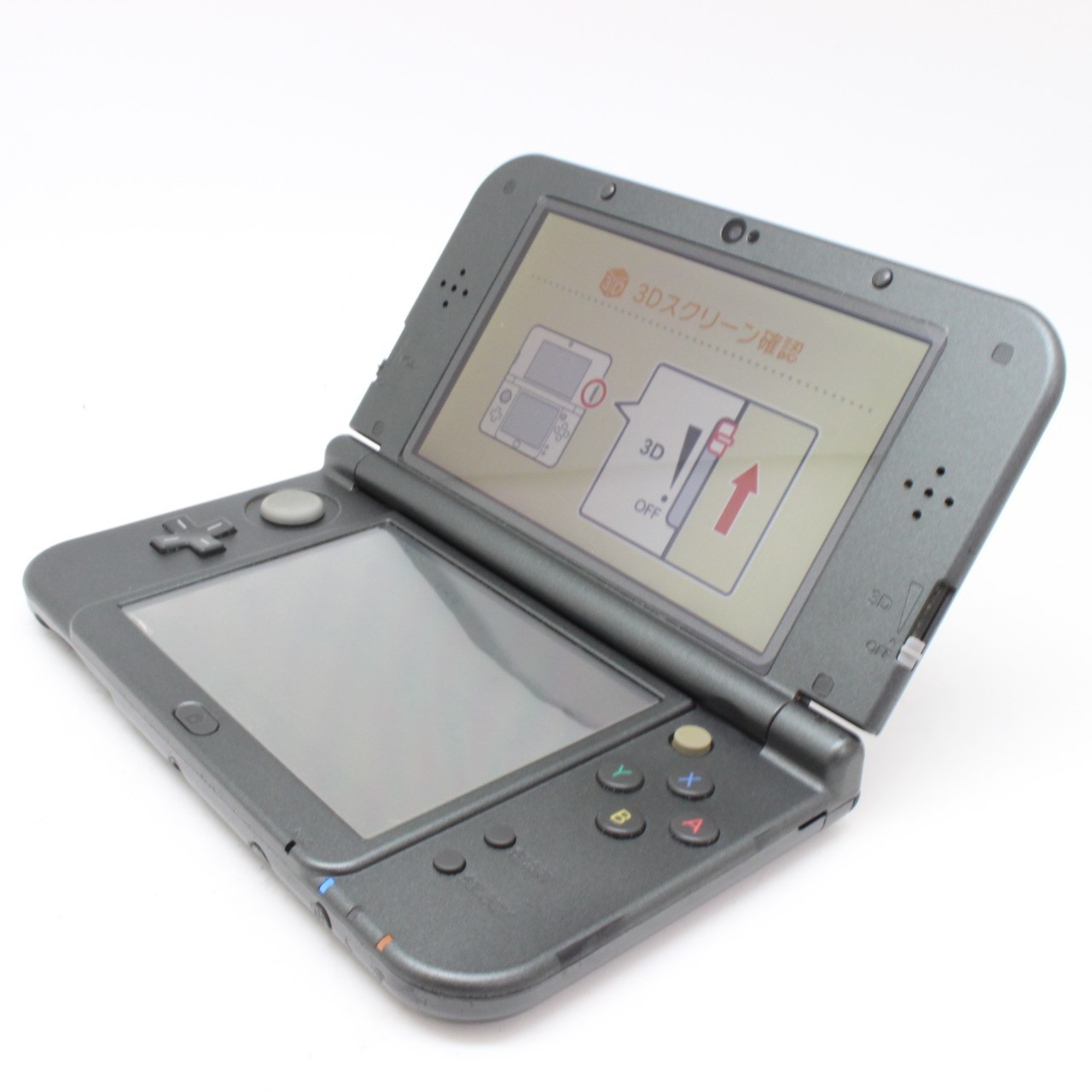 [ EXC+++++ ] NINTENDO NEW 3DS XL Metallic Black Game Console From Japan 4208