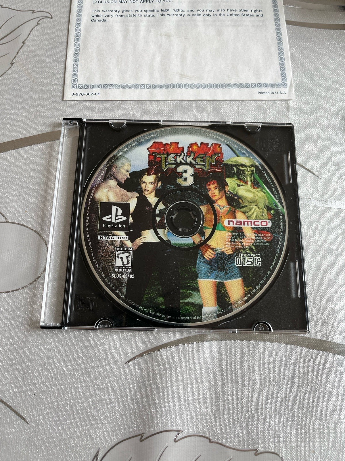 Sony PlayStation 1 Console (NTSC) Resident Evil II Bundle (please read)