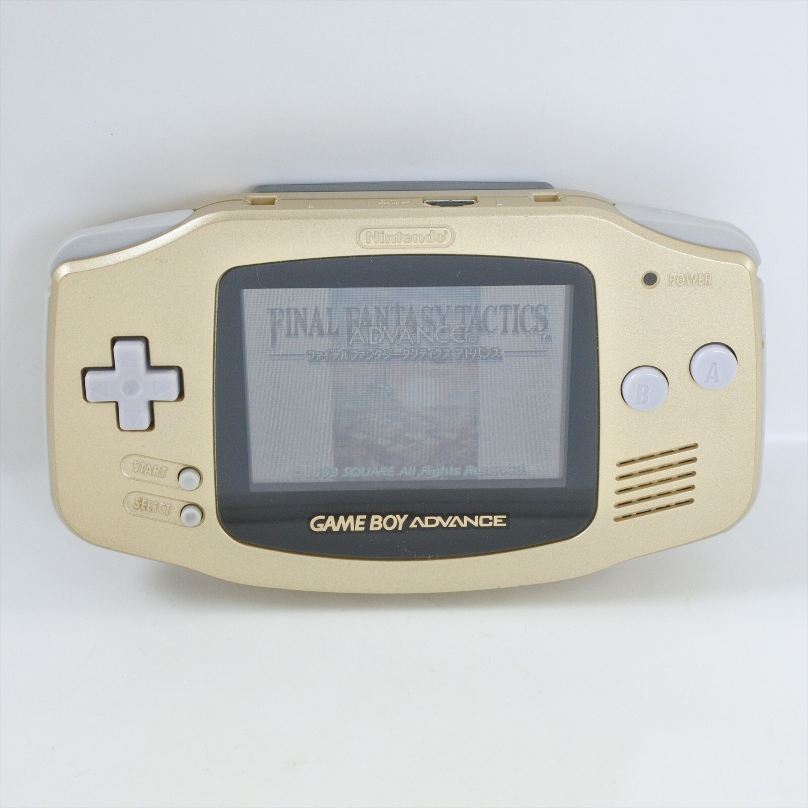 Gameboy Advance Console GOLD Boxed AGB-001 Nintendo AH11374982 CHINA gba