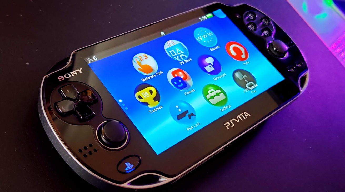 Sony PlayStation PS Vita OLED (PCH-1100) Black Firmware FW 3.60, 128GB
