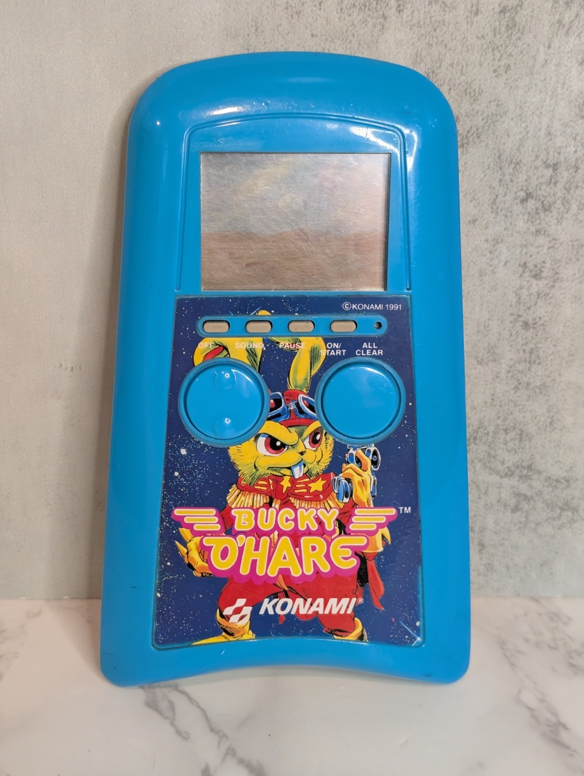 RARE Bucky O’Hare Konami Vintage 1991 Handheld Game Tiger LCD Tested and Working
