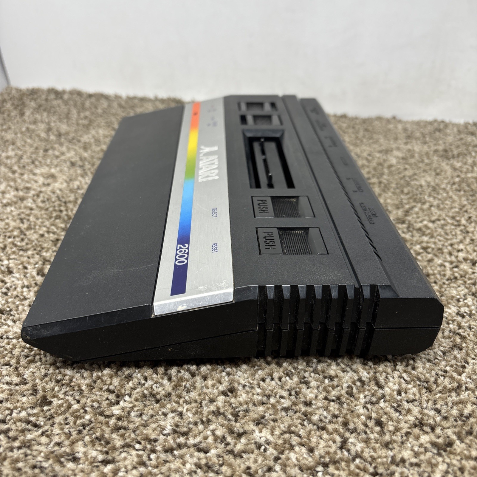 Atari 2600 Junior Jr Console System Bundle 15 Games Joystick Tested Bundle Lot