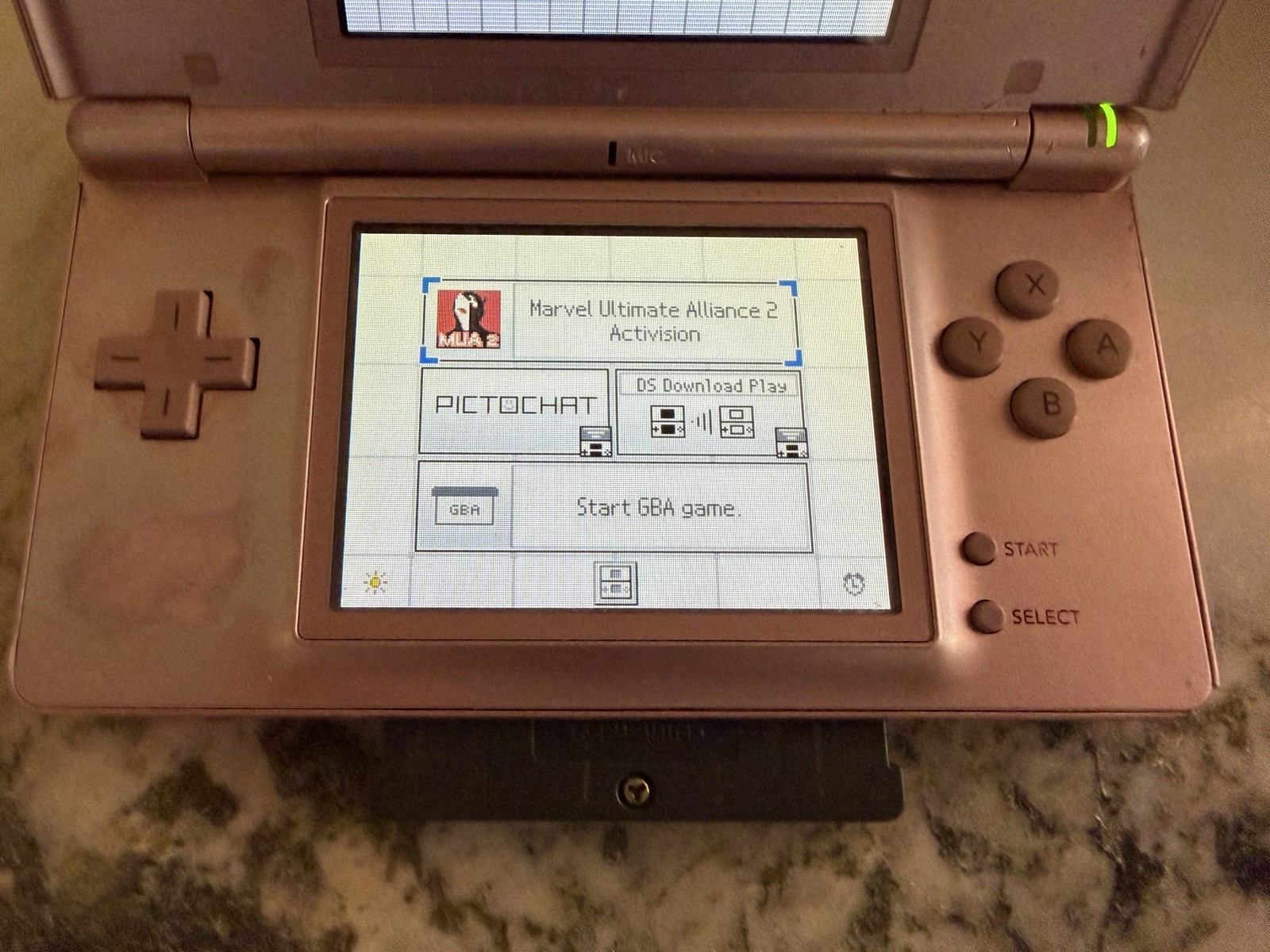Nintendo DS Lite Video Game Console – Metallic Rose