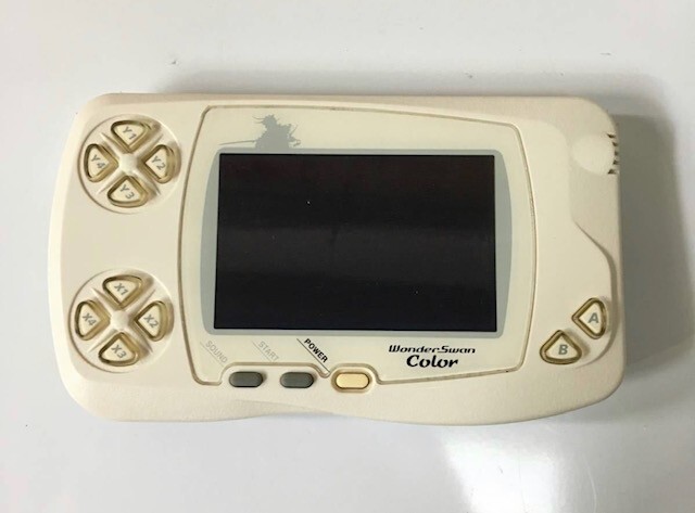 Wonder Swan Color Console FINAL FANTASY 1 Bandai Limited Pack Tested Work F/S