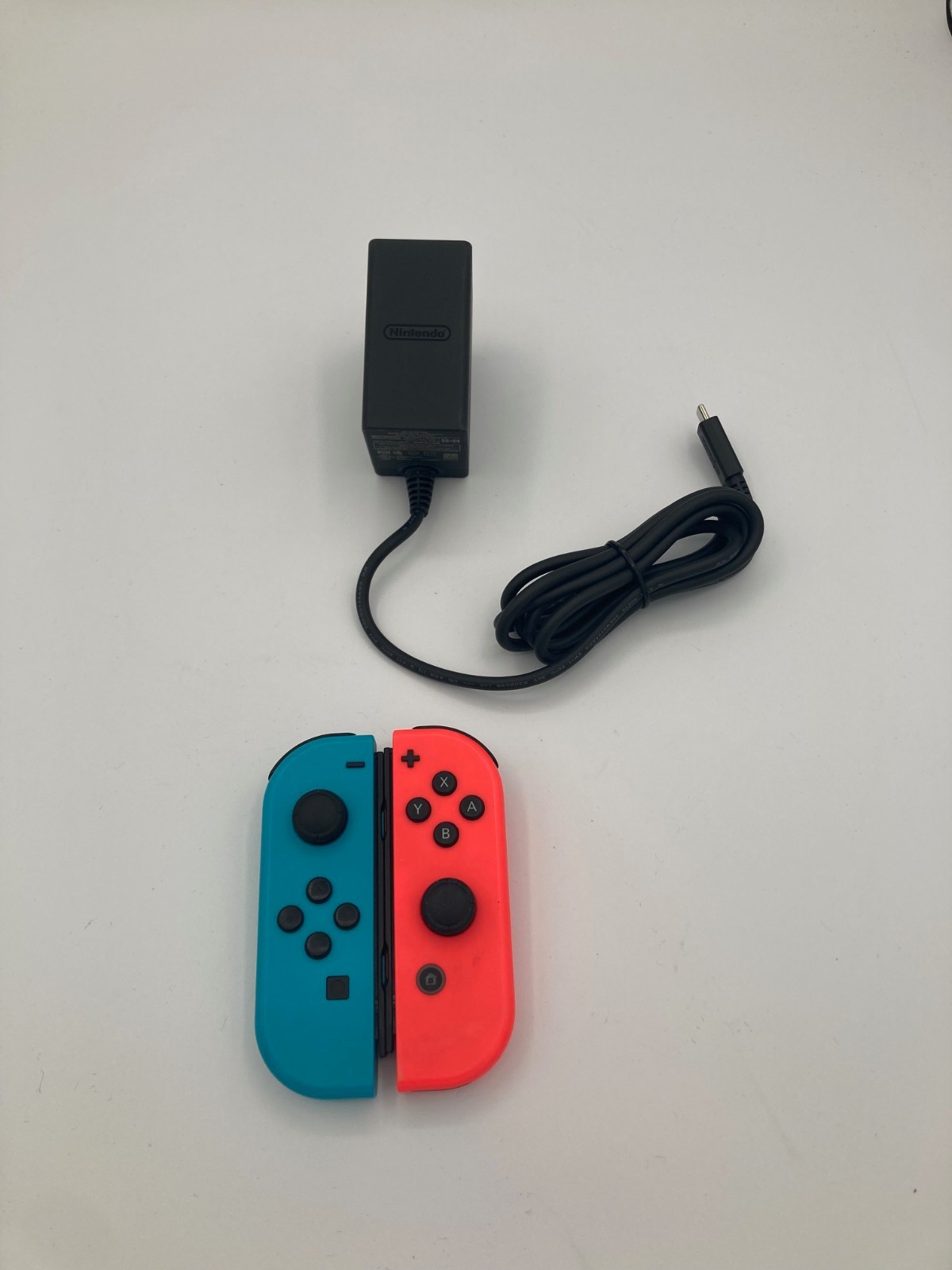 Nintendo Switch OLED 64GB Console OEM Joy-Cons & Adapter Model HEG-001