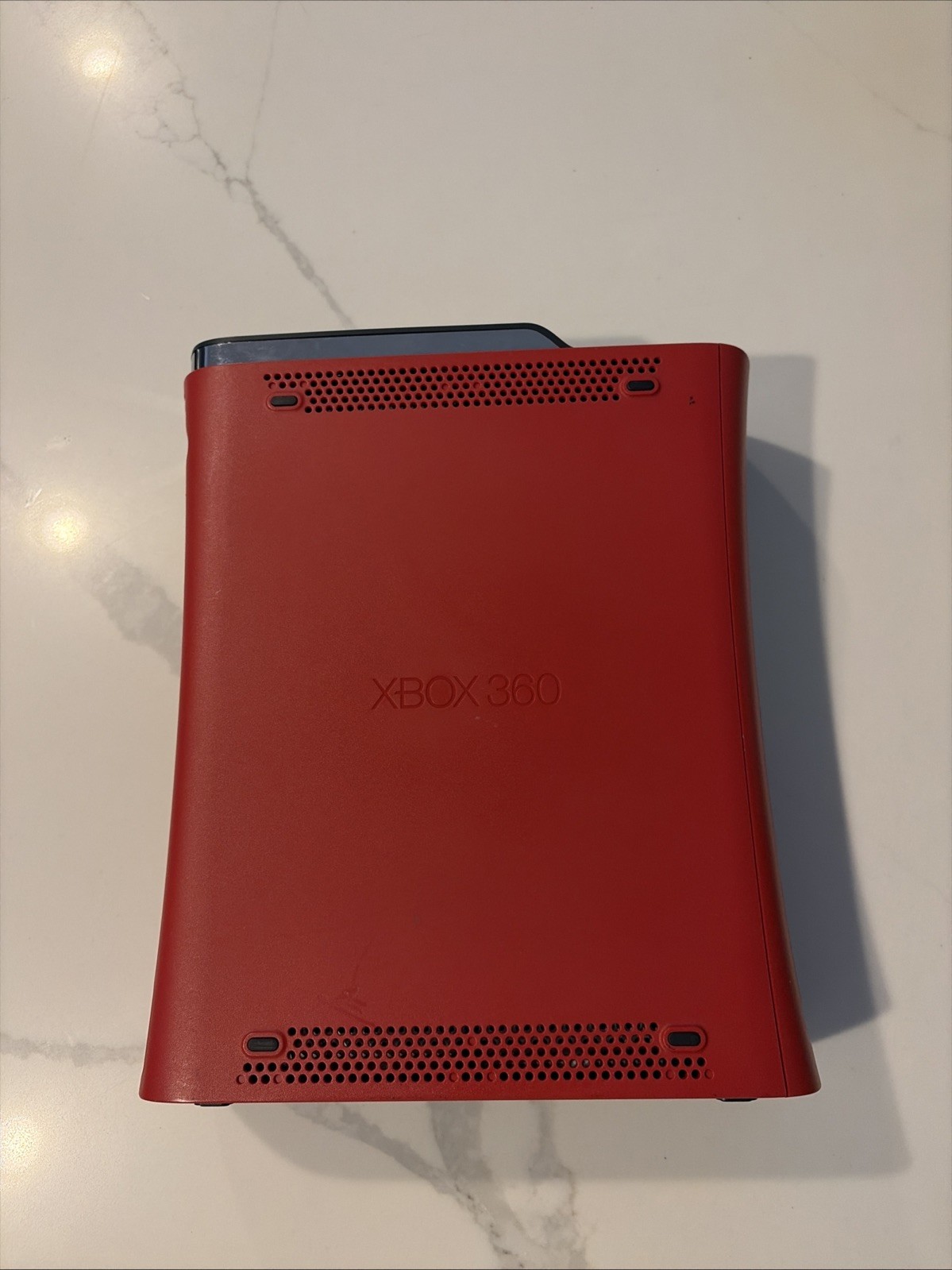 Xbox 360 Red Resident Evil Edition Console With Black Controller Great Condition