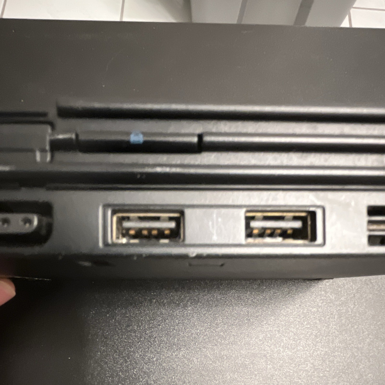 Sony PlayStation 2 PS2 Slim Console Black SCPH-50001 DVD Playback Expansion Bay