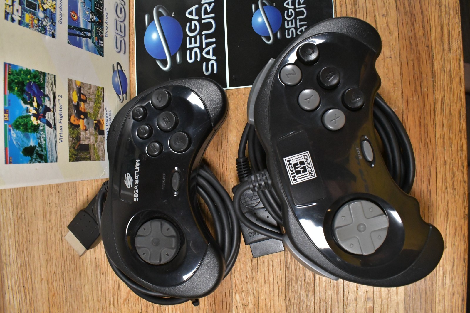 Sega Saturn System Console in Retail Box + 2 Controllers AV & Power Cables