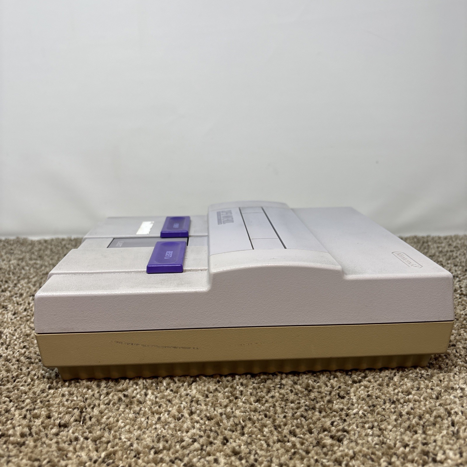 Super Nintendo SNES Console Bundle With Controller Cables Tested