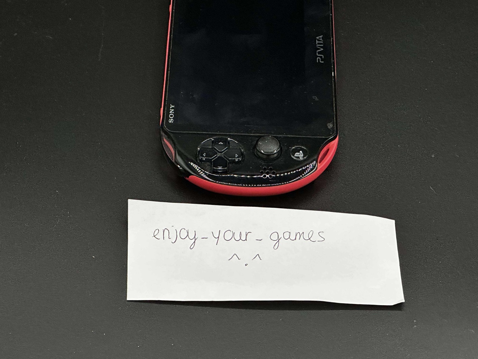 Sony PS Vita LED PCH-2000/2001 Black/Pink WIFI with Charger – SHIP IN 1-DAY
