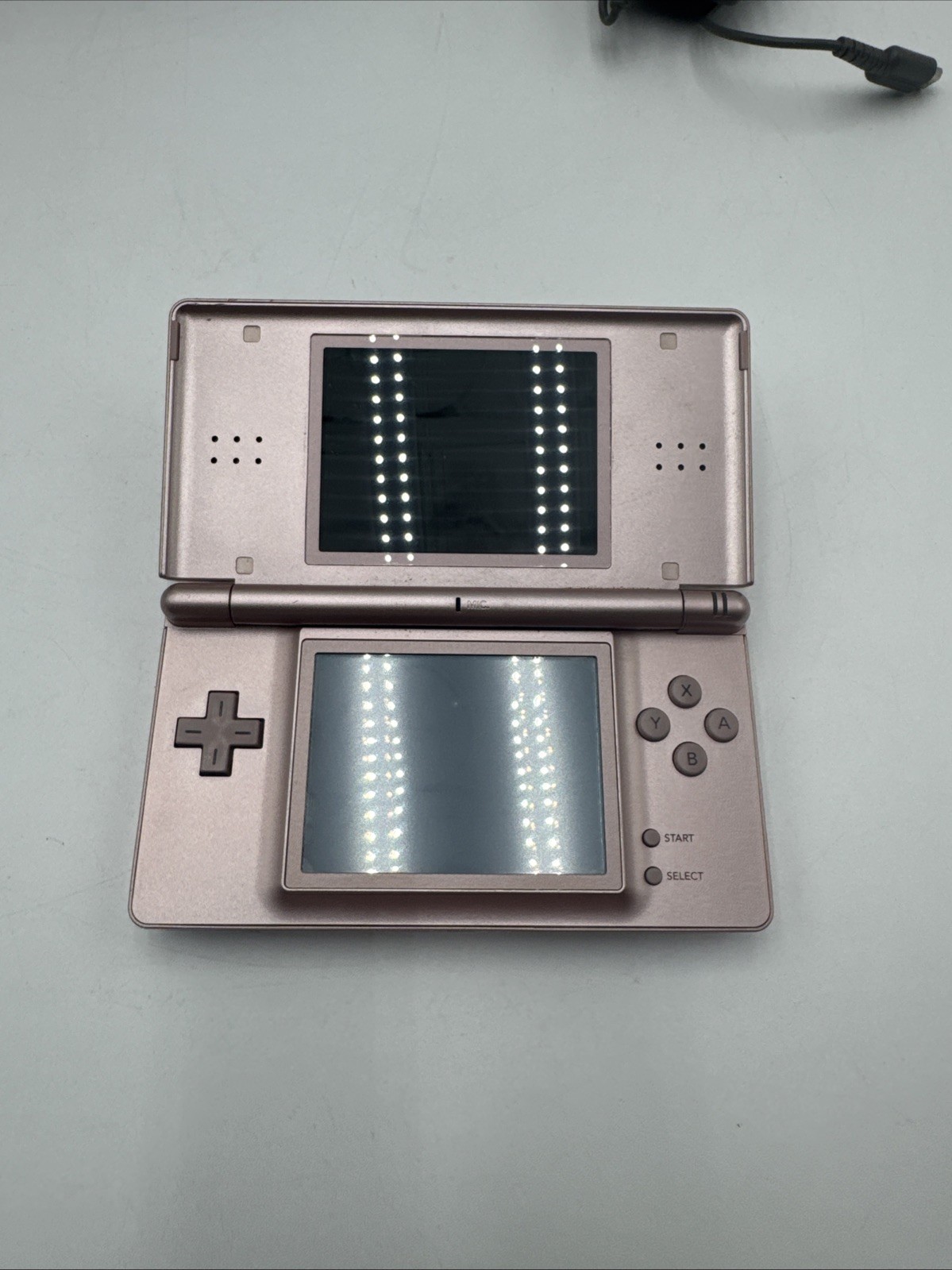 Nintendo DS Lite Handheld Game Console USG-001 Pink With Games 13 Kids Lot