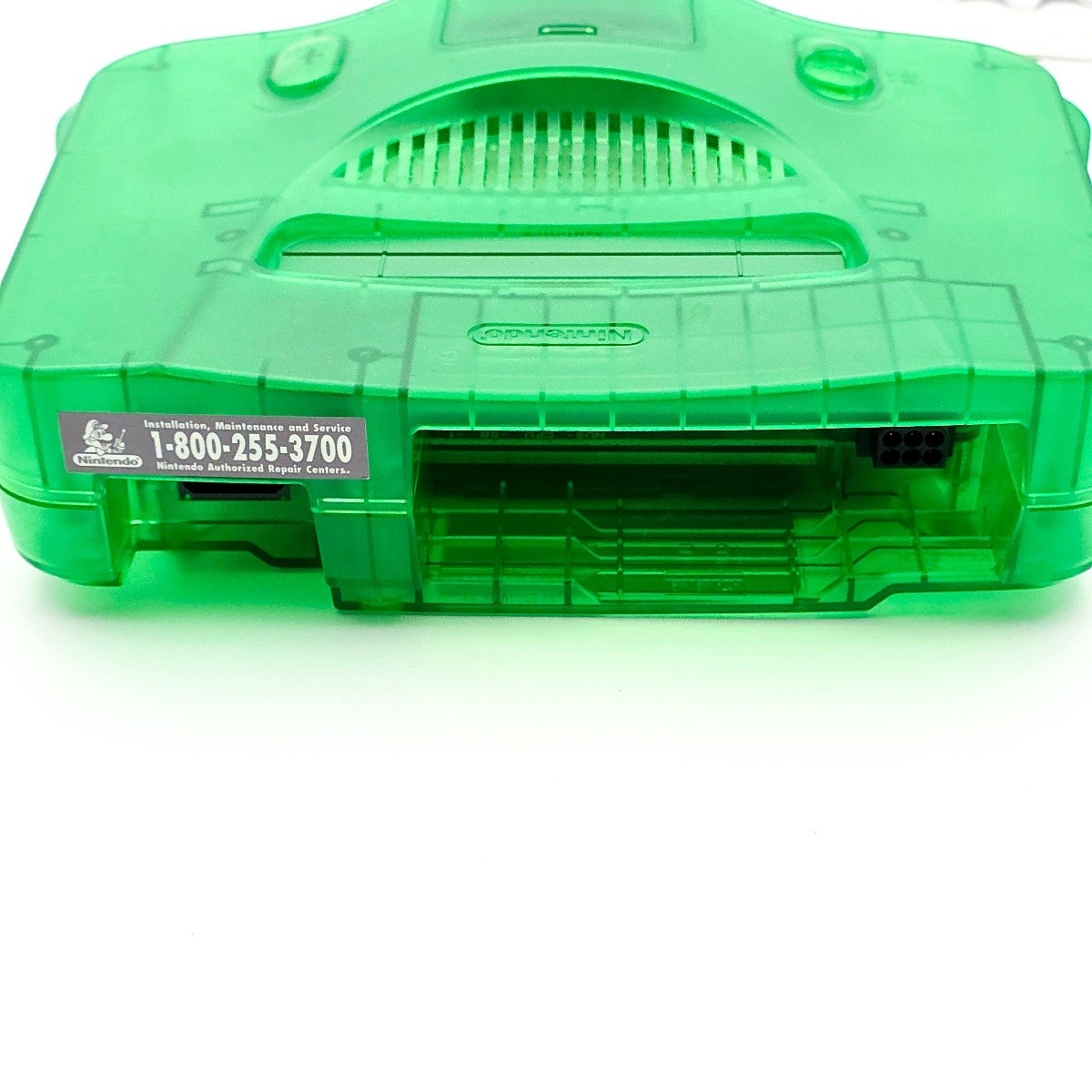 Nintendo NUS-001 Nintendo 64 Translucent Jungle Green Console