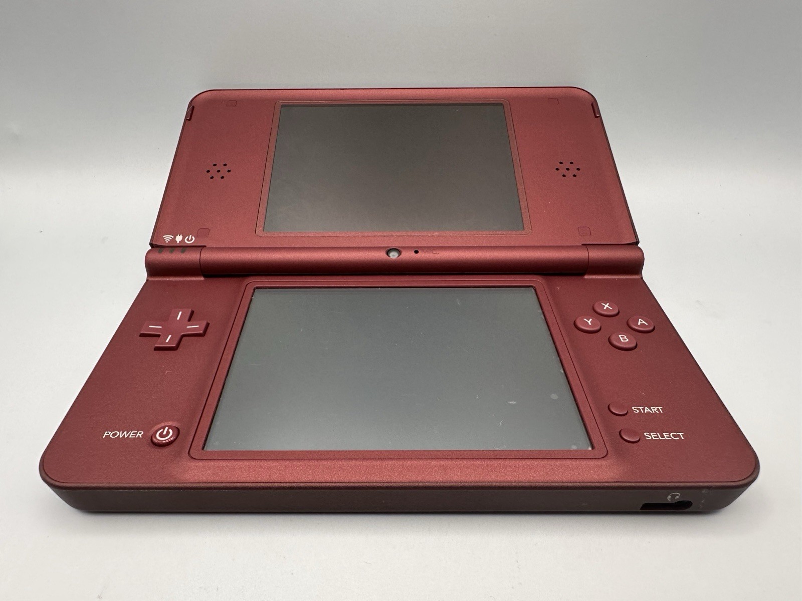 Nintendo DSi LL Wine Red Console Tested Working Region Free + New Charger