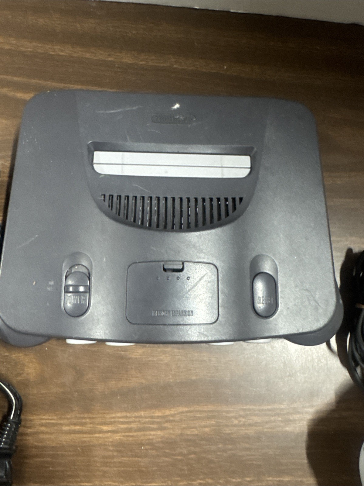 Nintendo 64 N64 Console Bundle w/1 OEM Controller, Expansion Pack, Cords,
