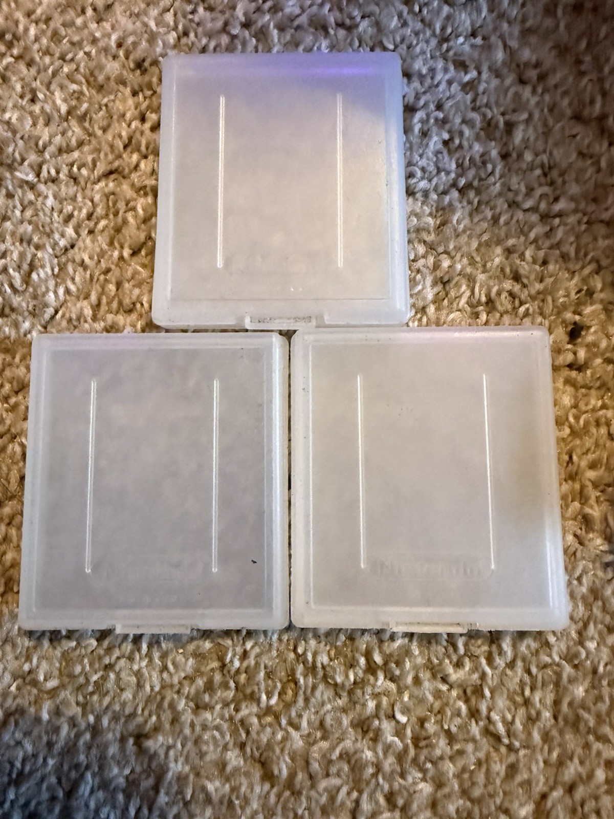 Nintendo Game Boy DMG-01 Lot of 2 Parts Repair Manual Cases OEM 1989