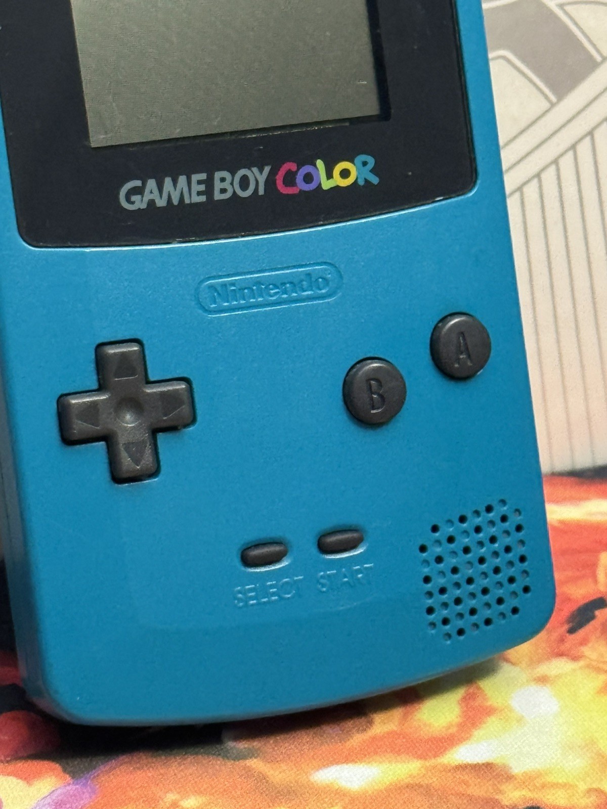 Nintendo Game Boy Color Handheld System – Teal Blue – Tested & Working