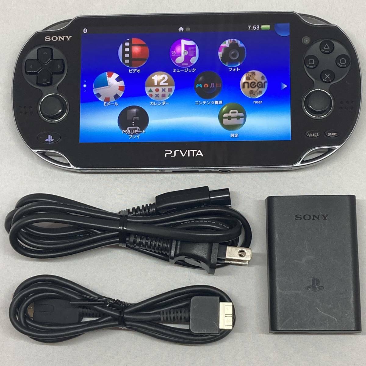 PlayStation PS Vita Wi-Fi Console Crystal Black PCH-1000 ZA01 Japan Console JP