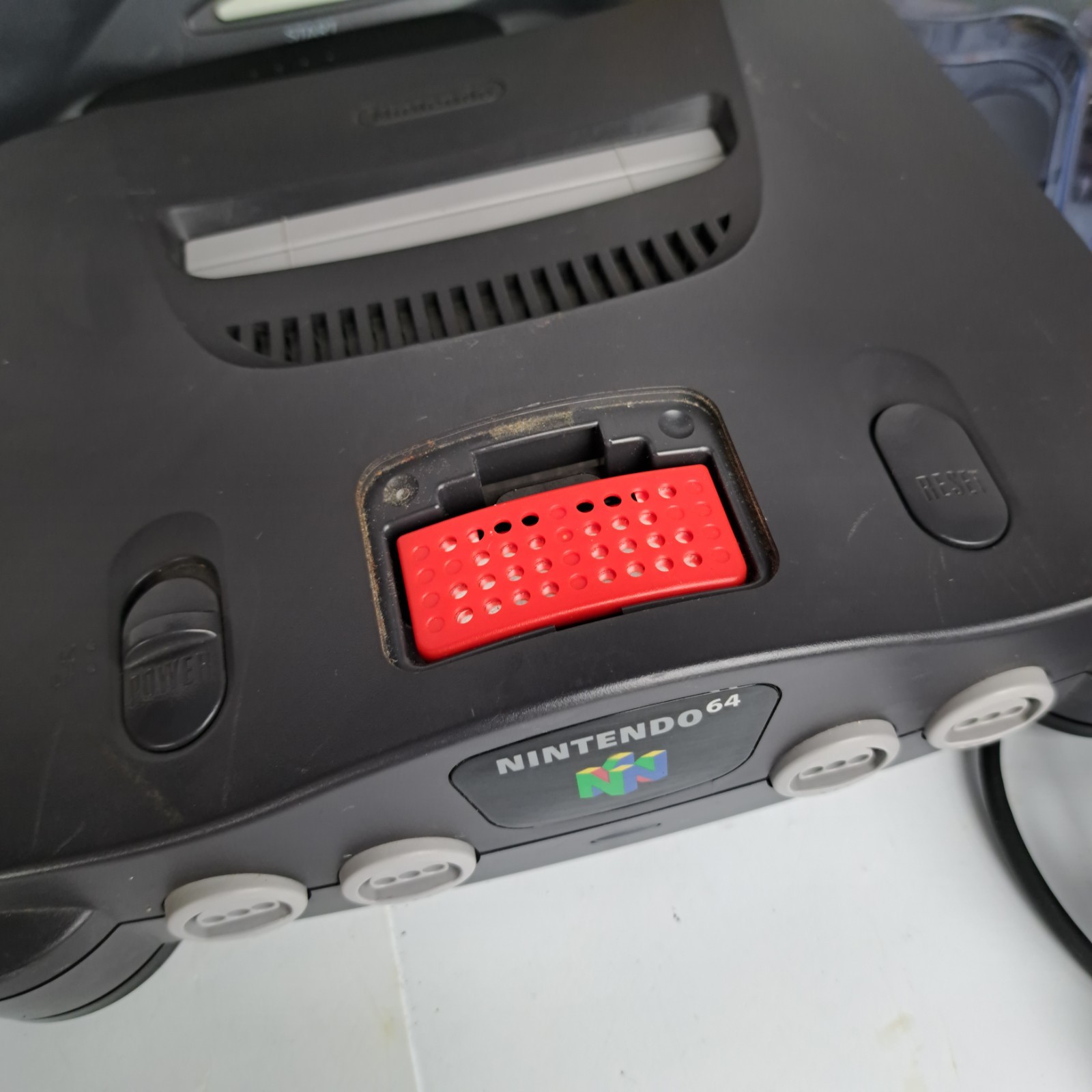 Nintendo 64 Console Arcade Shark Controllers Memory Expansion Pak RF Switch
