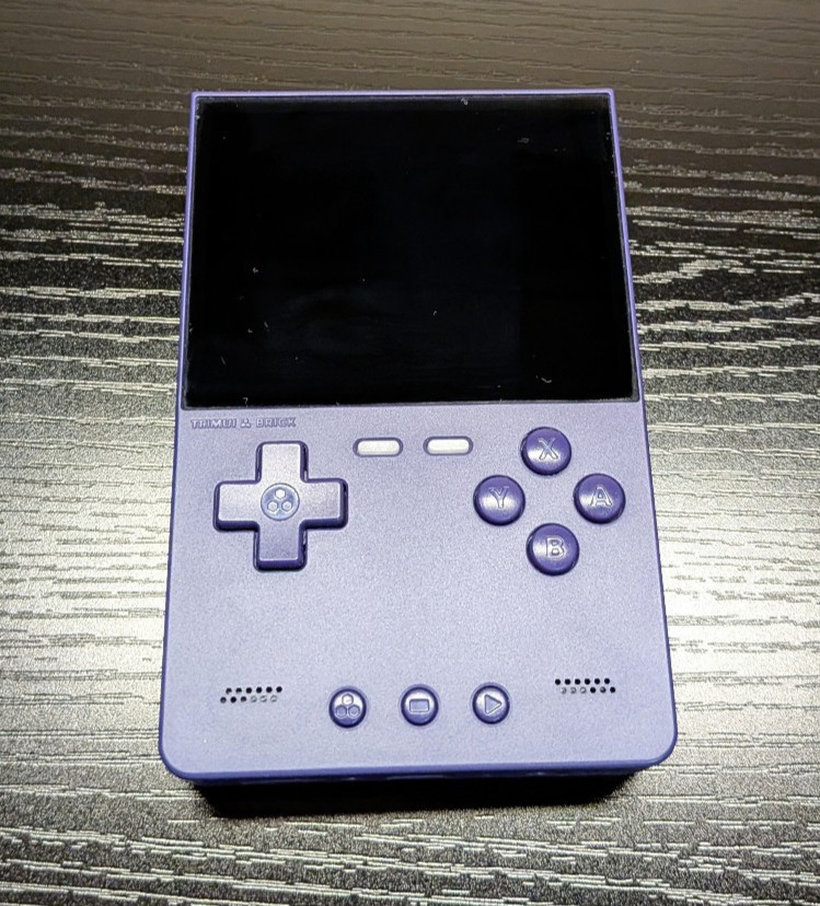 Trimui Brick – Purple – Open Source Retro Gaming Handheld – 16GB – Used