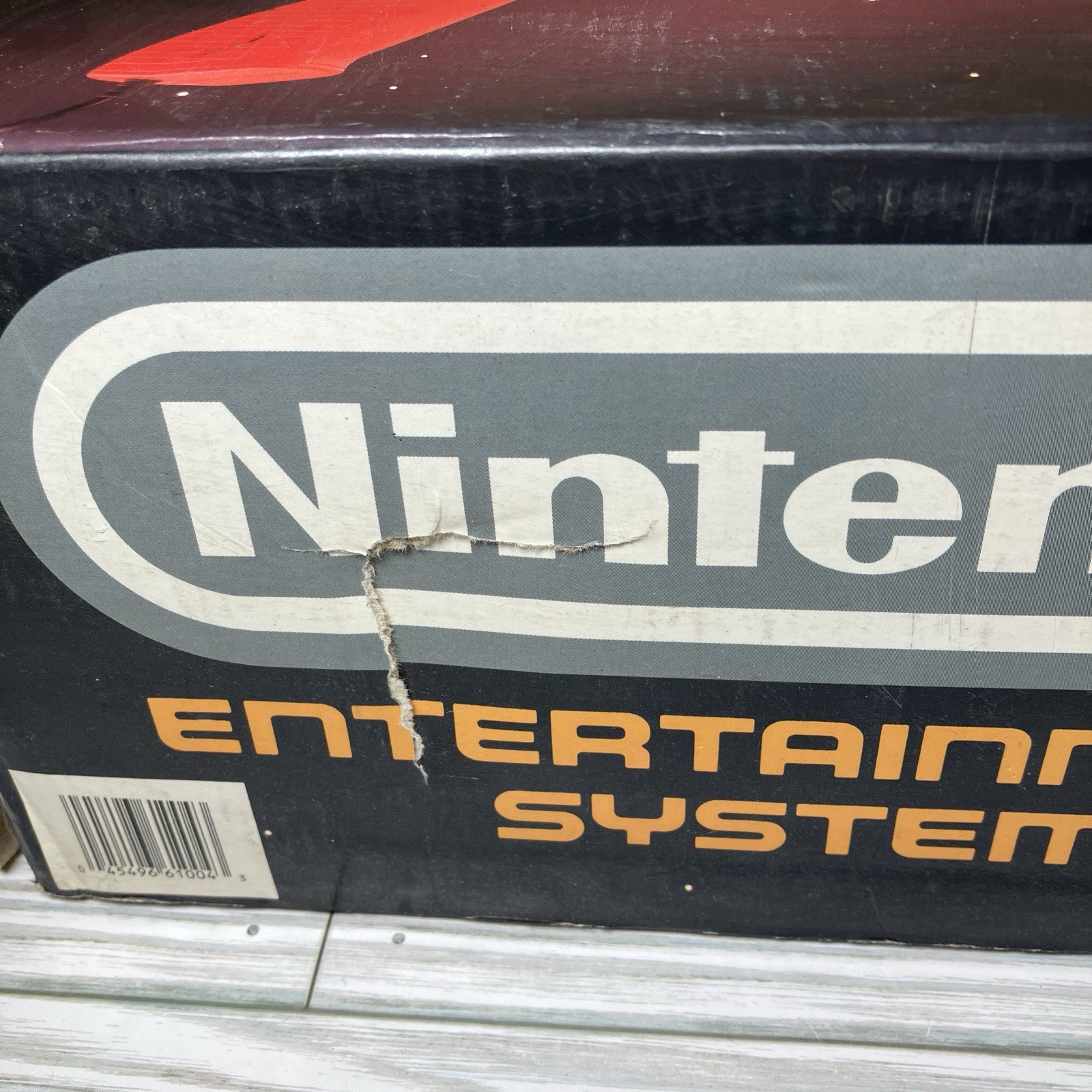 Nintendo NES Action Set Home Console – White/Gray In Box With Foam And Inserts